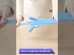 Blauw M L XL Nitril Beschikbare Handschoenen 100 PCs-Handschoenen van de Doos Steriele Hand