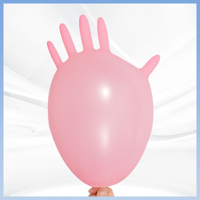 Duurzame wegwerp PVC handschoenen voor veilige en effectieve verzorging van huisdieren Roze kleur