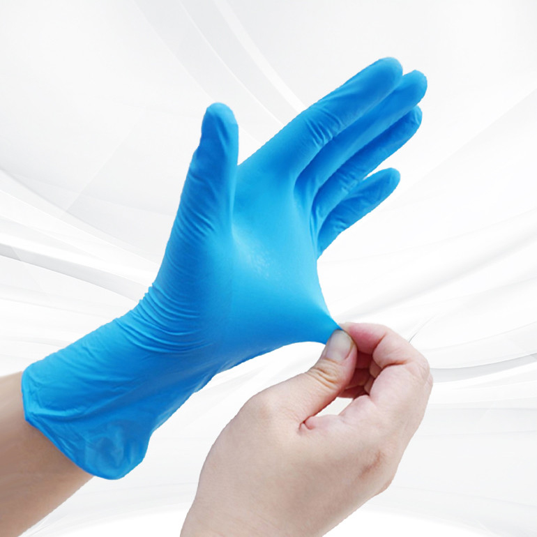 OEM grootte M wegwerp PVC handschoenen voor veilig en gemakkelijk schoonmaken